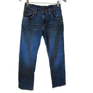 Lee Slim Fit kids adjustable waist denim blue jeans